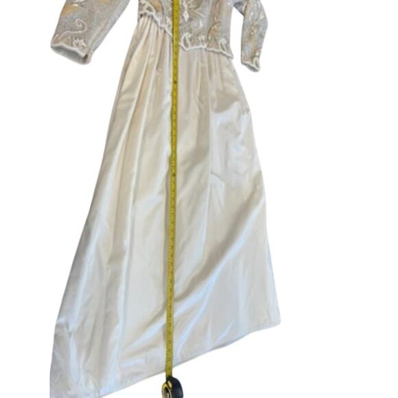 "RICHILENE" VTG Rare Find Formal Gown SZ S? Beadwork Princess Fairy PLZ READ!! - Picture 7 of 16